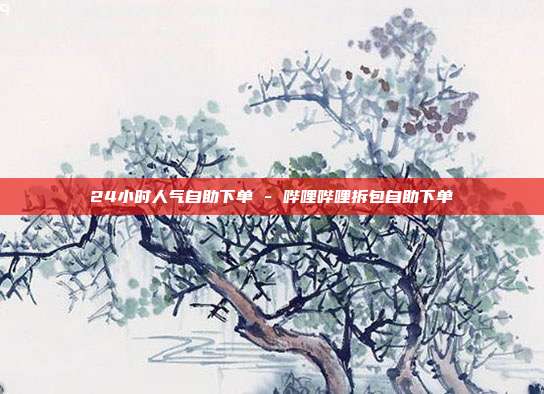 24小时人气自助下单 - 哔哩哔哩拆包自助下单
