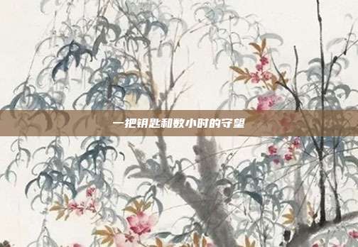 一把钥匙和数小时的守望