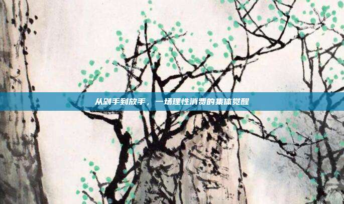 从剁手到放手，一场理性消费的集体觉醒