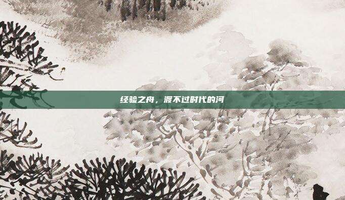 经验之舟，渡不过时代的河