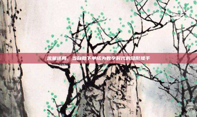 流量迷局，当自助下单成为数字时代的隐形推手