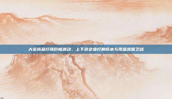 大宗商品行情巨幅波动,上下游企业打响成本与现金流保卫战