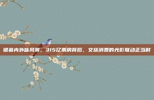银幕内外皆风景，315亿票房背后，文旅消费的光影联动正当时