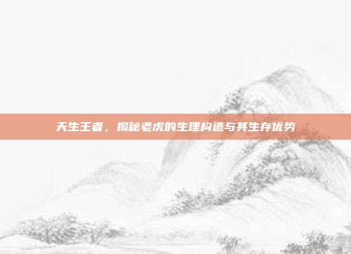 天生王者，揭秘老虎的生理构造与其生存优势