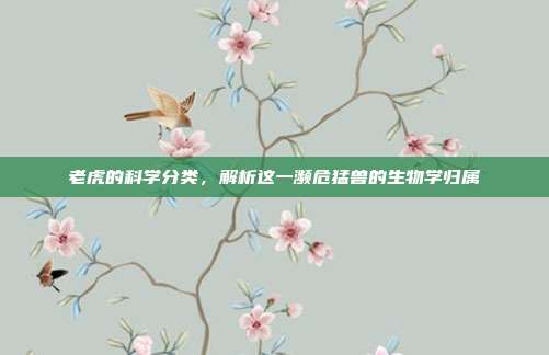 老虎的科学分类，解析这一濒危猛兽的生物学归属