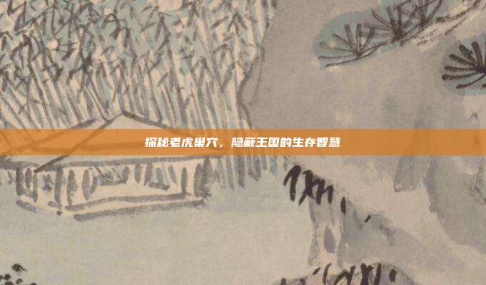 探秘老虎巢穴，隐蔽王国的生存智慧