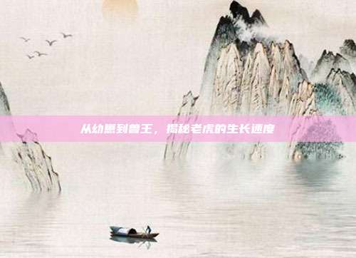 从幼崽到兽王，揭秘老虎的生长速度