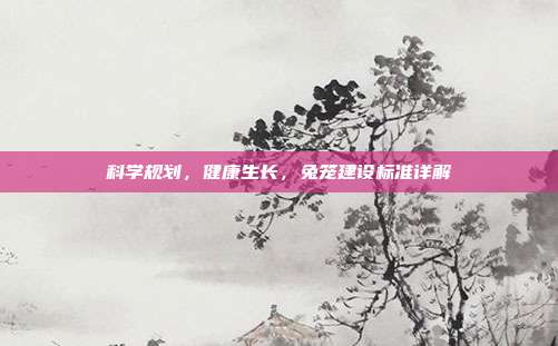 科学规划，健康生长，兔笼建设标准详解