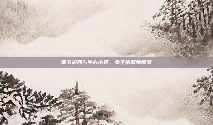 季节轮回与生存密码，兔子的繁殖智慧