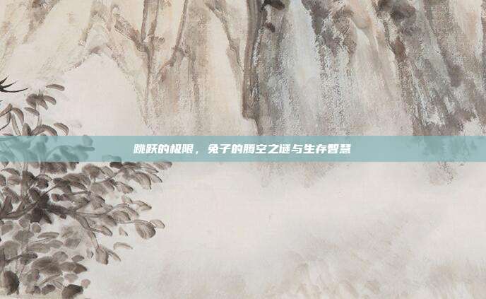 跳跃的极限，兔子的腾空之谜与生存智慧