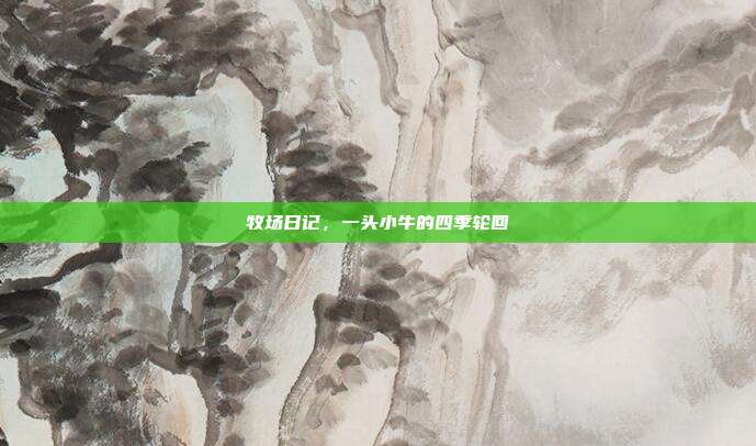 牧场日记，一头小牛的四季轮回