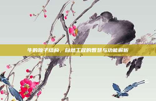 牛的蹄子结构，自然工程的智慧与功能解析