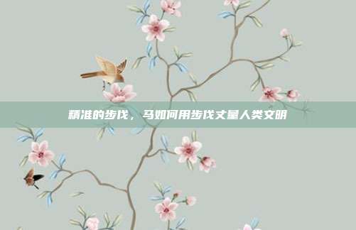 精准的步伐，马如何用步伐丈量人类文明