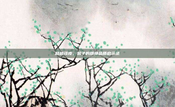 超越顽皮，猴子的精神品质启示录