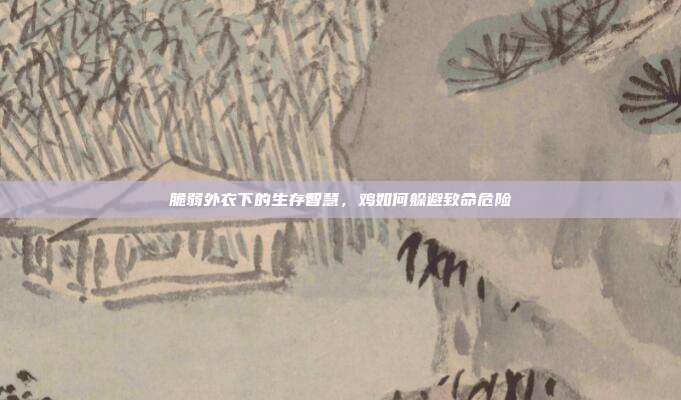 脆弱外衣下的生存智慧，鸡如何躲避致命危险