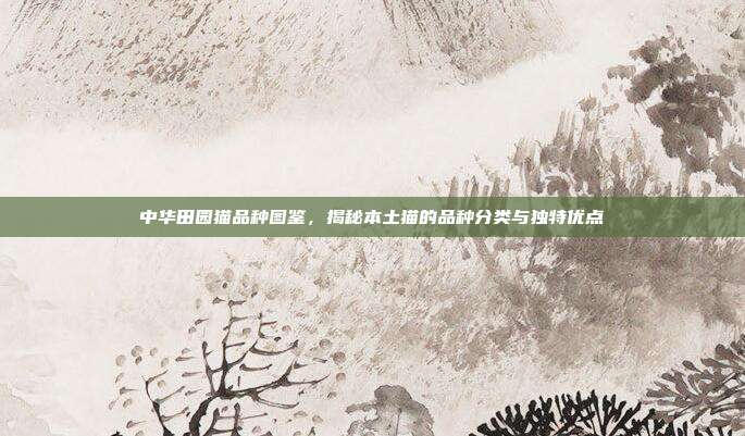 中华田园猫品种图鉴，揭秘本土猫的品种分类与独特优点