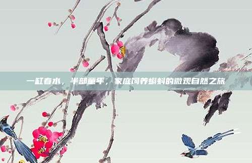 一缸春水，半部童年，家庭饲养蝌蚪的微观自然之旅