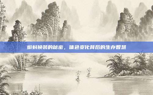 蝌蚪换装的秘密，体色变化背后的生存智慧