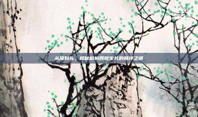 从尾到头，揭秘蝌蚪四肢生长的顺序之谜
