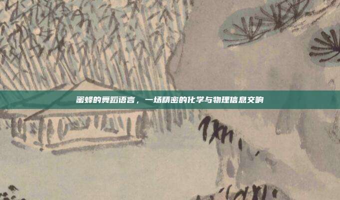 蜜蜂的舞蹈语言，一场精密的化学与物理信息交响