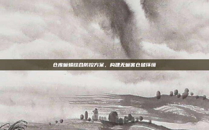 仓库蜥蜴综合防控方案，构建无蜥害仓储环境