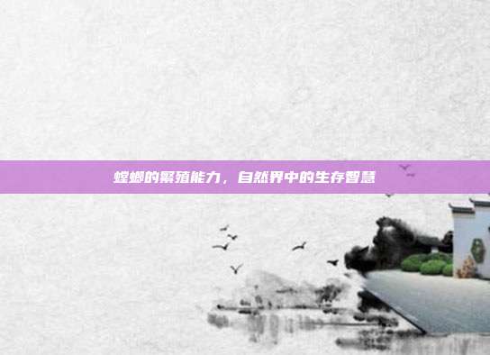 螳螂的繁殖能力，自然界中的生存智慧