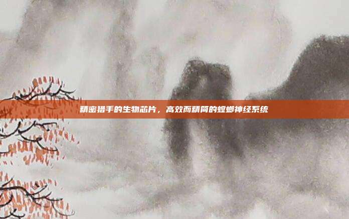 精密猎手的生物芯片，高效而精简的螳螂神经系统