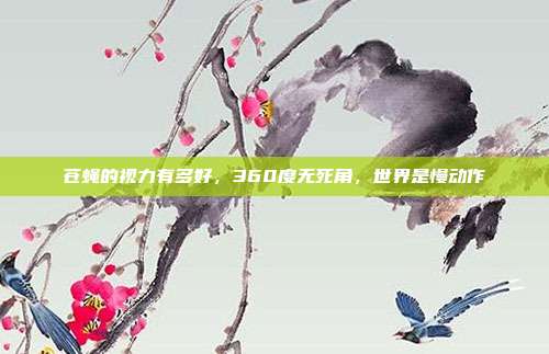 苍蝇的视力有多好，360度无死角，世界是慢动作