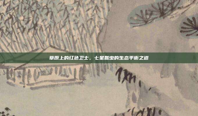 草原上的红色卫士，七星瓢虫的生态平衡之道