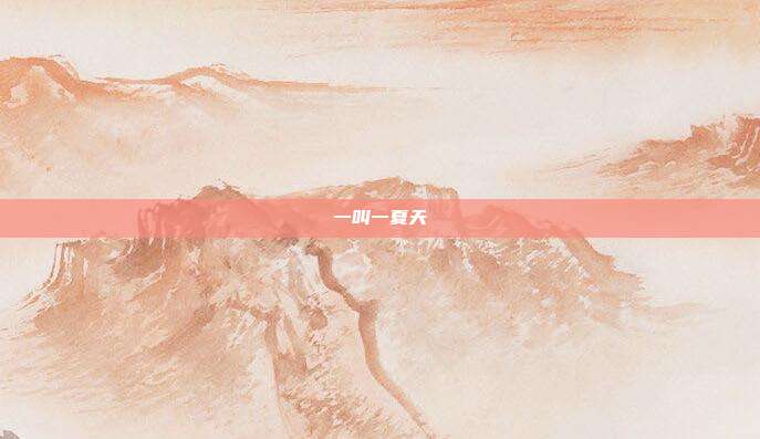 一叫一夏天