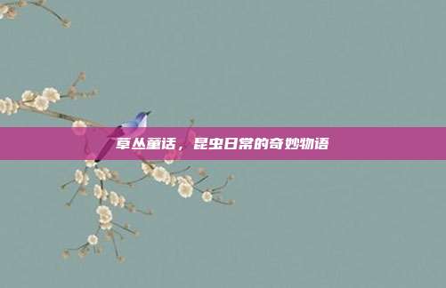 草丛童话，昆虫日常的奇妙物语