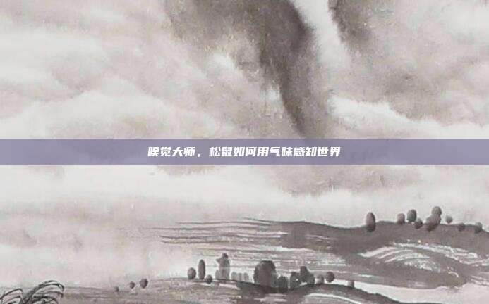 嗅觉大师，松鼠如何用气味感知世界